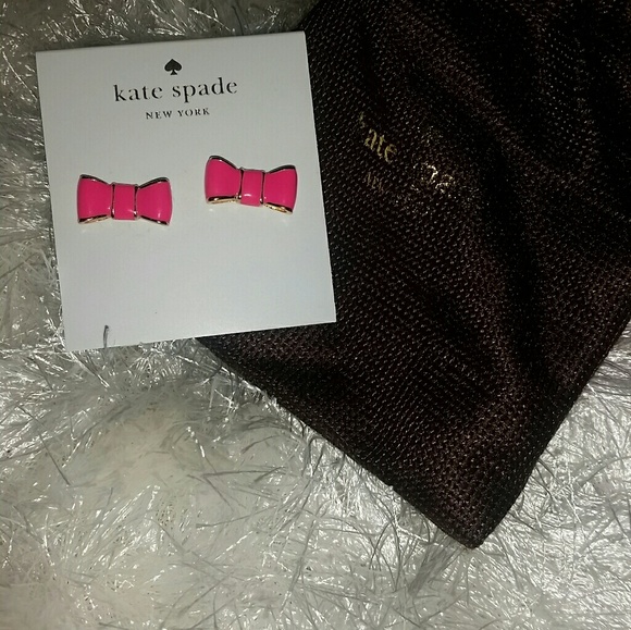 kate spade Jewelry - Kate Spade Bow Earrings New